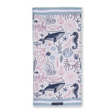 Sea of Dreams - Strandtuch für Kinder - schadstofffrei, schnelltrocknend  & sanft zur Haut (140cm x 70cm) - WOODSANDWAVES