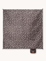 Cocoa Shore - Picknick- und Stranddecke (isoliert) 200 x 200 cm - XXL Picknickmatte aus recyceltem PET - wasserdicht und wärmend