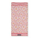 Flower Breeze - Strandtuch für Kinder - schadstofffrei, schnelltrocknend  & sanft zur Haut (140cm x 70cm) - WOODSANDWAVES