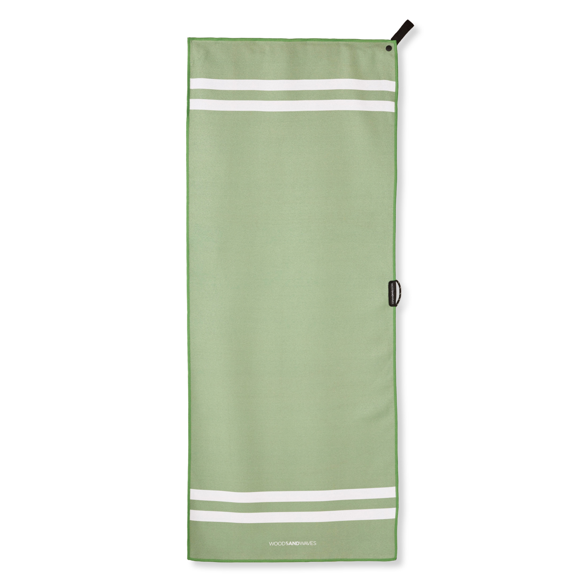 Sporthandtuch mit Magnet & Zipper-Tasche - WOODSANDWAVES