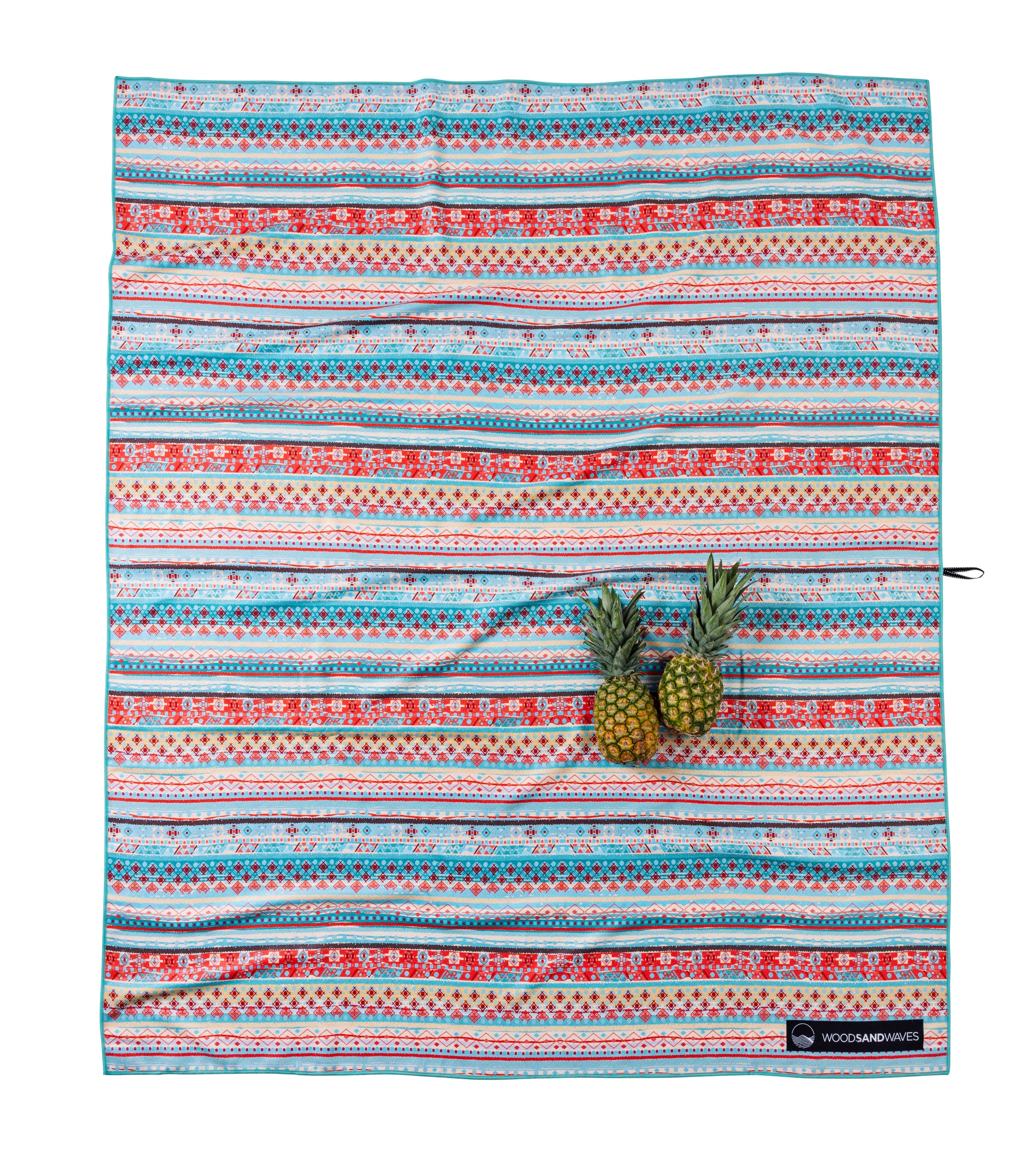 Bazaar of Dreams - Stranddecke XXL - 180cm x 160cm - leicht, kompakt & sandabweisend - WOODSANDWAVES