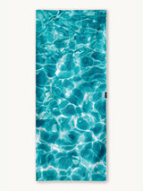 Beautiful Blue - Quick-drying travel and beach towel with secret pocket