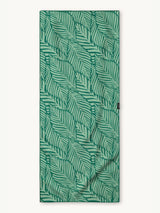 Green Garden - Quick-drying travel and beach towel with secret pocket