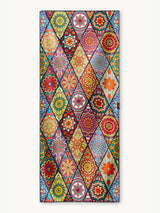 Mosaics - Quick-drying travel and beach towel with secret pocket