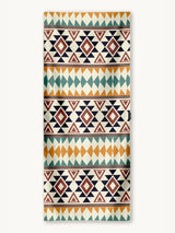 Warm Earth - Quick-drying travel and beach towel with secret pocket