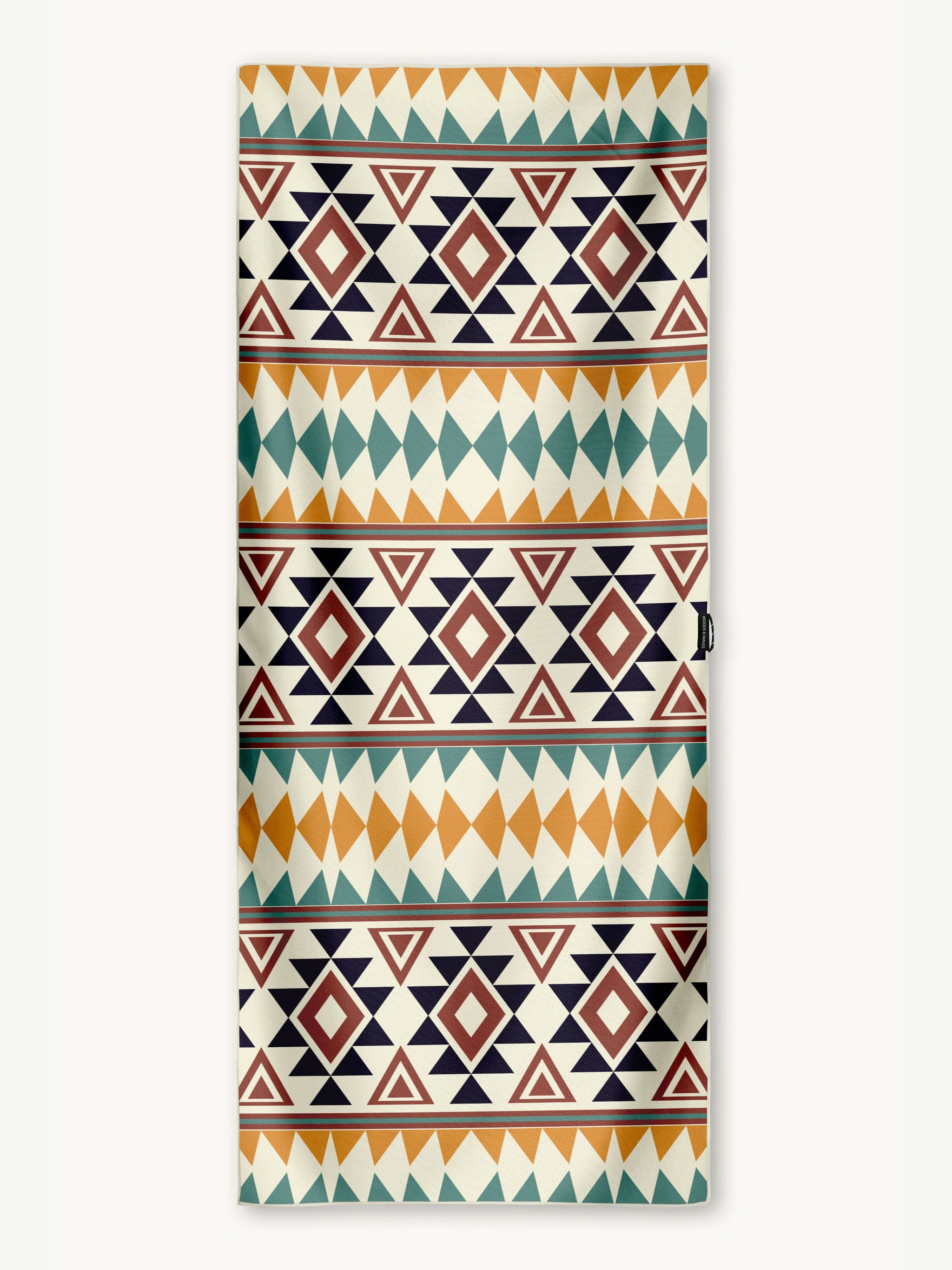 Warm Earth - Schnelltrocknendes Reise- und Strandtuch mit Geheimfach