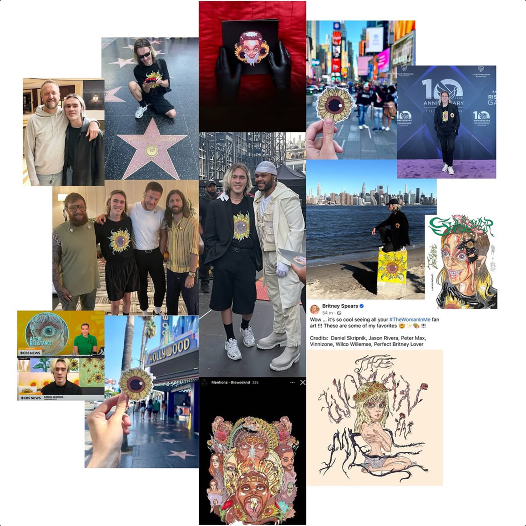 Wild Woods - Daniel Skripnik x WOODSANDWAVES - Ultra-leichtes Outdoor-und Wanderhandtuch  - 80cm x 40cm - WOODSANDWAVES