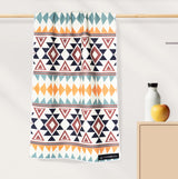 Warm Earth - Ultra-leichtes Outdoor-und Wanderhandtuch  - 80cm x 40cm - WOODSANDWAVES