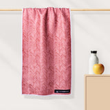 Spring Brush - Ultra-leichtes Outdoor-und Wanderhandtuch  - 80cm x 40cm - WOODSANDWAVES