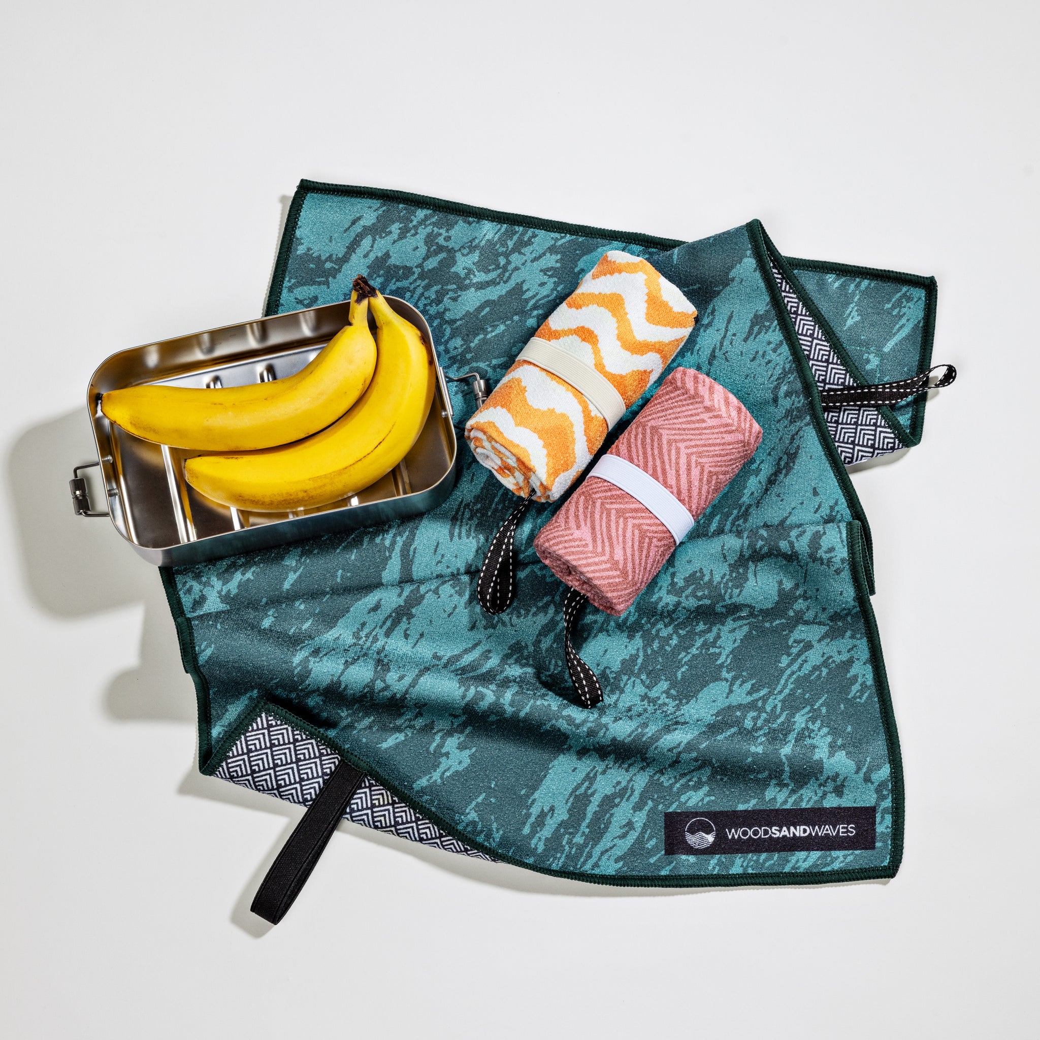 Bazaar of Dreams - Ultra-leichtes Outdoor-und Wanderhandtuch  - 80cm x 40cm - WOODSANDWAVES